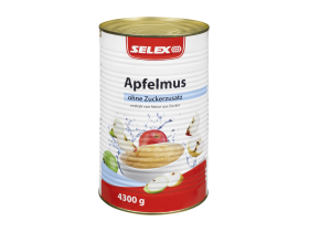 Selex Apfelmus ohne Zuckerzusatz, 4300 g