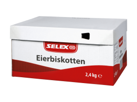 SELEX Eierbiskotten, 2,4 kg