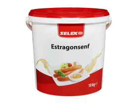 Selex Estragon Senf, 10 kg Eimer