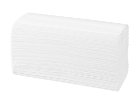 SELEX Papierhandtuch C-Falz, 2-lagig, Zellstoff-hochweiß, Blatt 23 x 31 cm