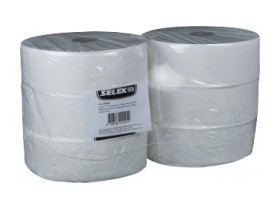 Selex Jumbo Toipa 2-lag 100% Zellstoff, 360Blatt 6 Rollen