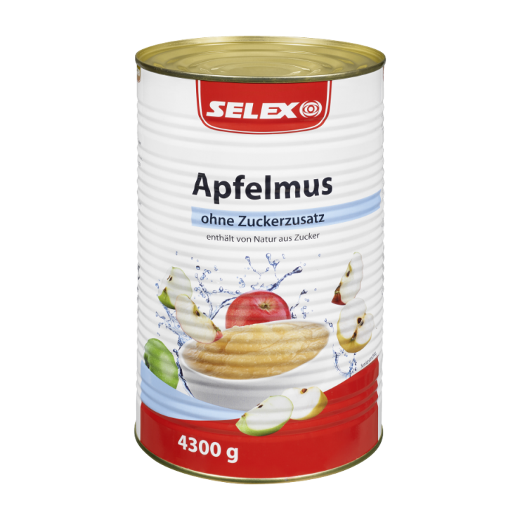 Selex Apfelmus ohne Zuckerzusatz, 4300 g