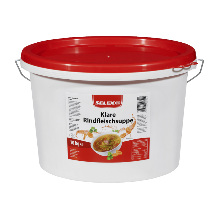 Selex Rindfleischsuppe 10 kg Eimer