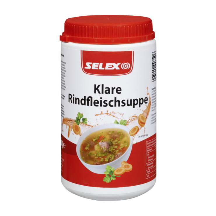 Selex Rindfleischsuppe 1kg Dose