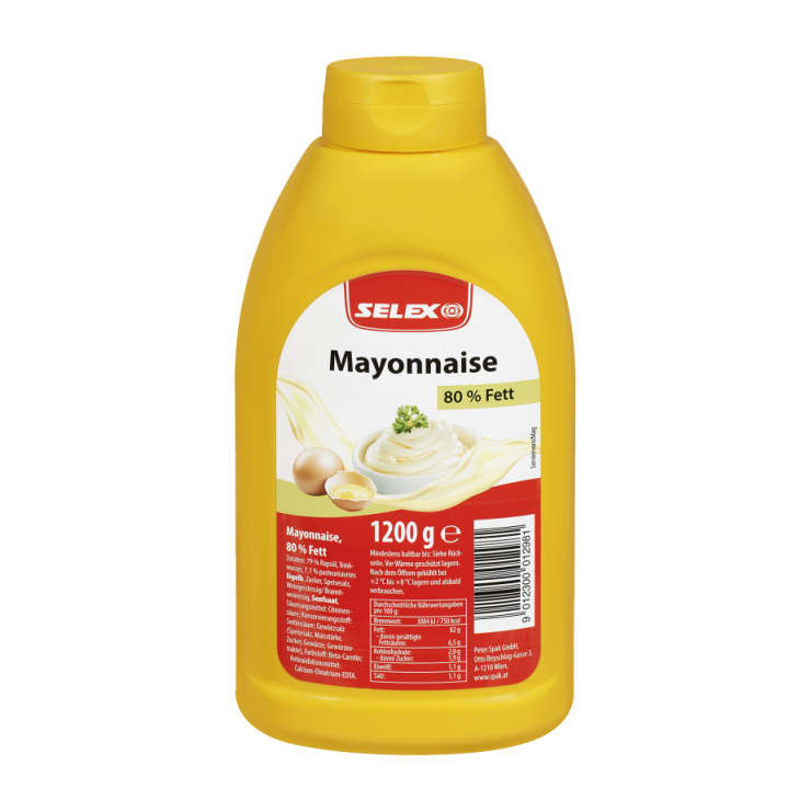 Selex Mayonnaise 80% Fett 1,2kg