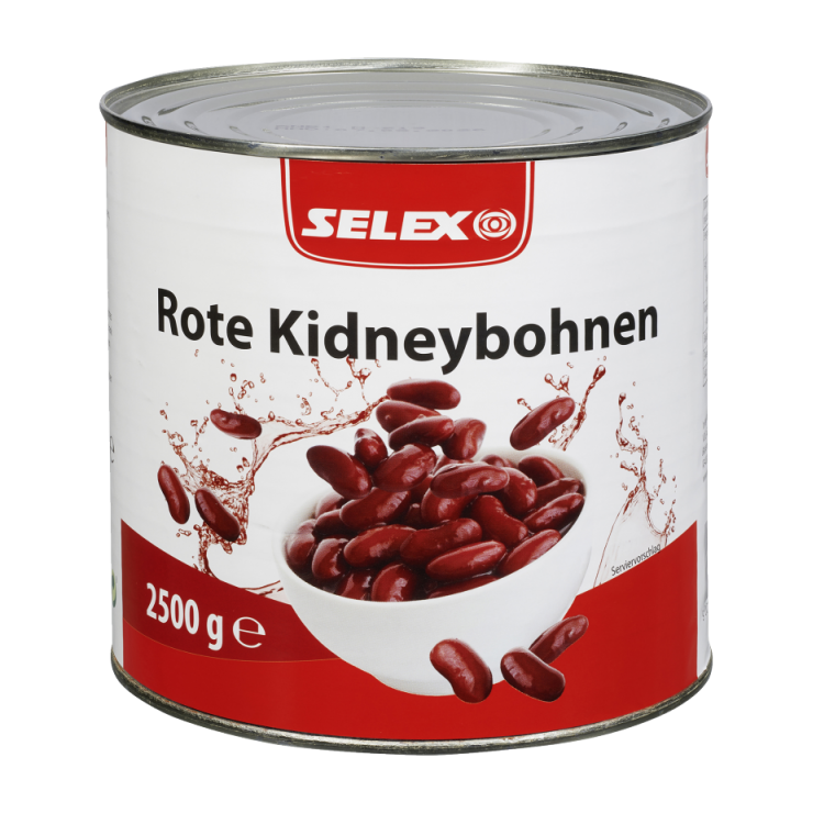 Selex Rote Kidneybohnen, 2500 g