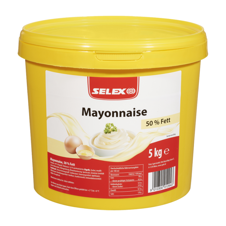 SELEX Mayonnaise 50% Fett 5 kg Eimer