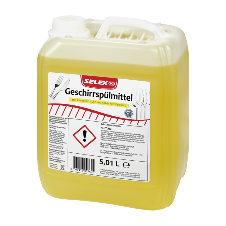 SELEX Geschirrspülmittel gelb 5 L