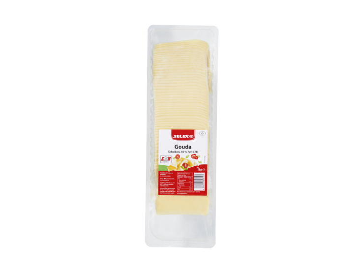 Gouda Scheiben  45 % Fett i. Tr. 1 kg