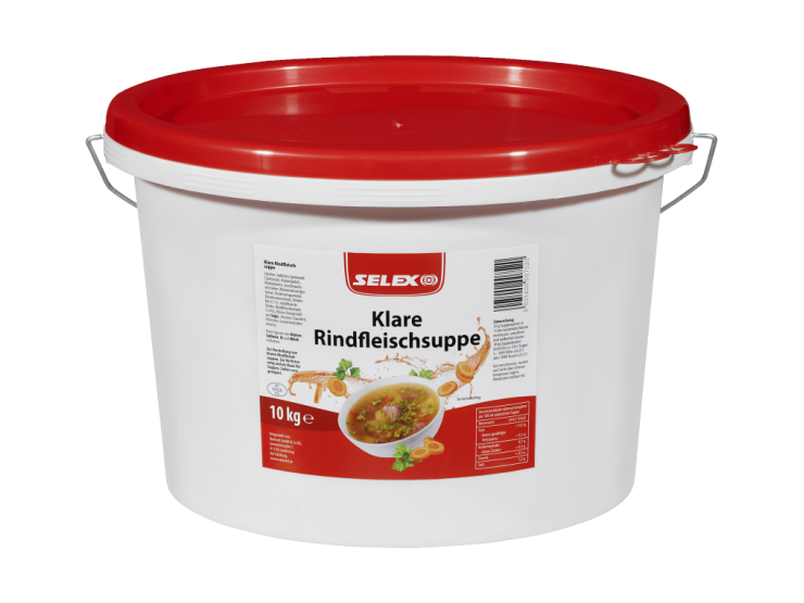 Selex Rindfleischsuppe 10 kg Eimer