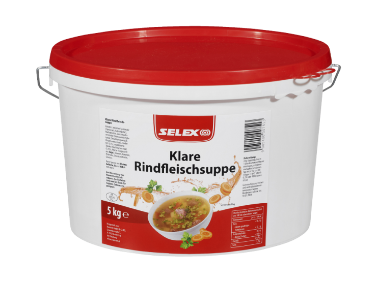 Klare Rindfleischsuppe, 5 kg