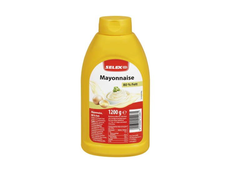 Selex Mayonnaise 80% Fett 1,2kg