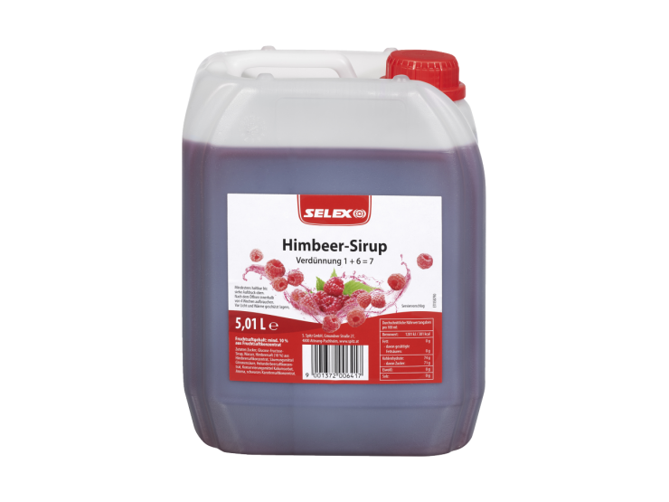 Selex Himbeer-Sirup 5 L Kanister