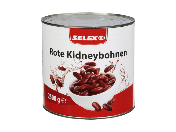 Selex Rote Kidneybohnen, 2500 g