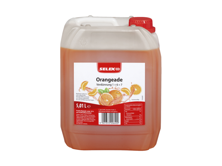 Selex Orangeade Sirup 5 L Kanister