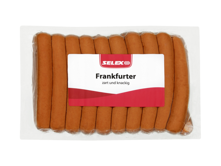 Selex Frankfurter ca. 1,25 kg