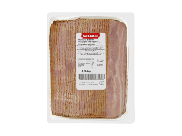 Selex Bacon Gastro geschnitten, ca. 1 kg