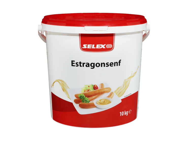 Selex Estragon Senf, 10 kg Eimer