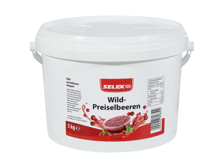 Wildpreiselbeeren 5kg SELEX