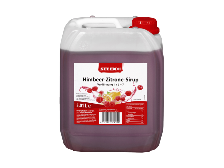 SELEX Himbeer-Zitrone Sirup 5l